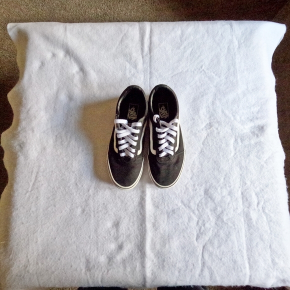 Vans Black and White Sneakers - Picture 1 of 10
